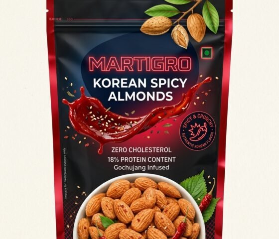 Korean Spicy Almonds