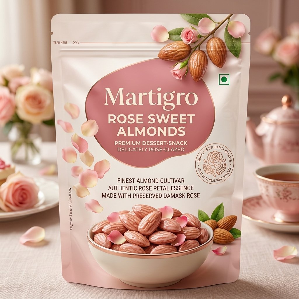 Rose Sweet Almonds